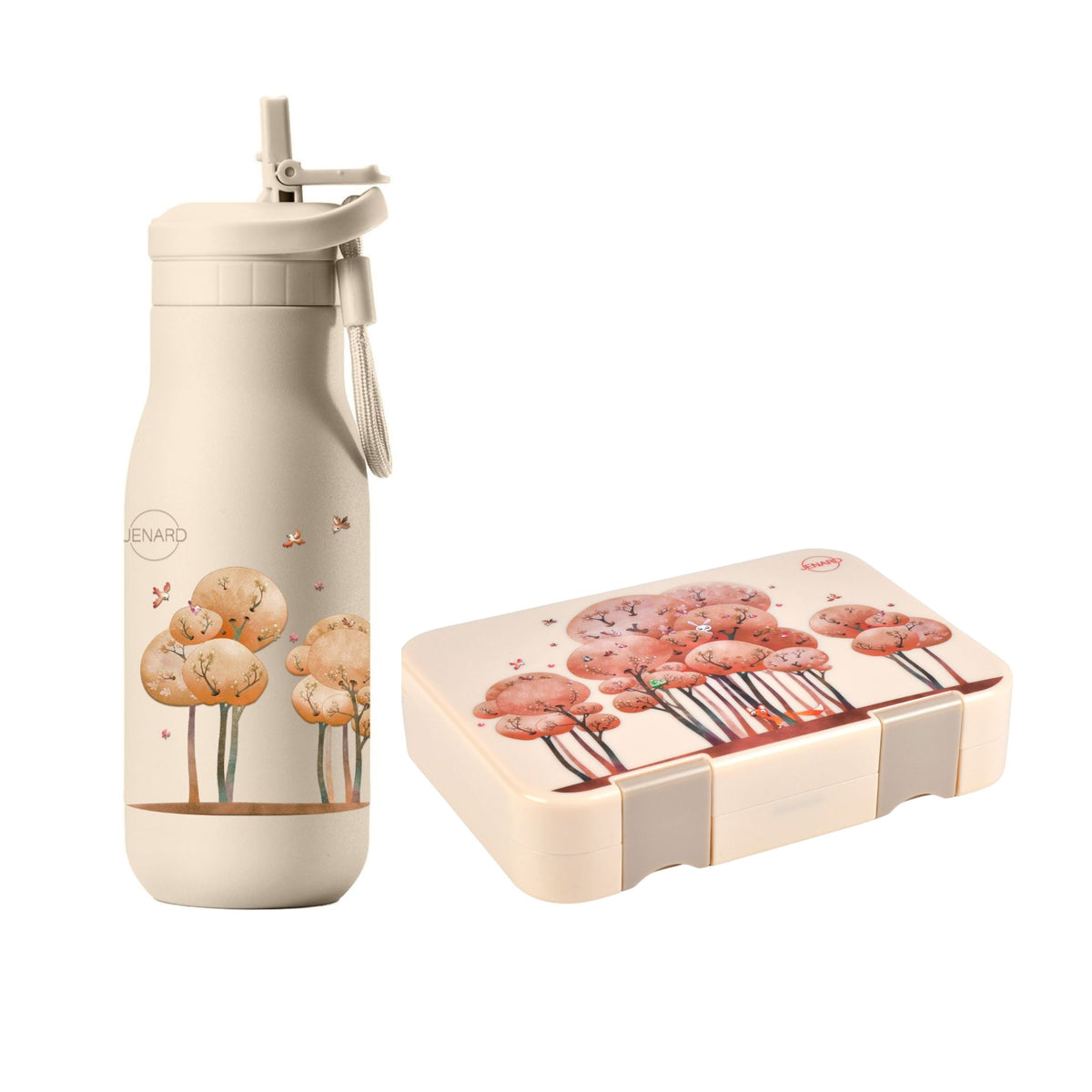 Lunchbox Komplettset mit Rucksack, Brotdose & Trinkflasche