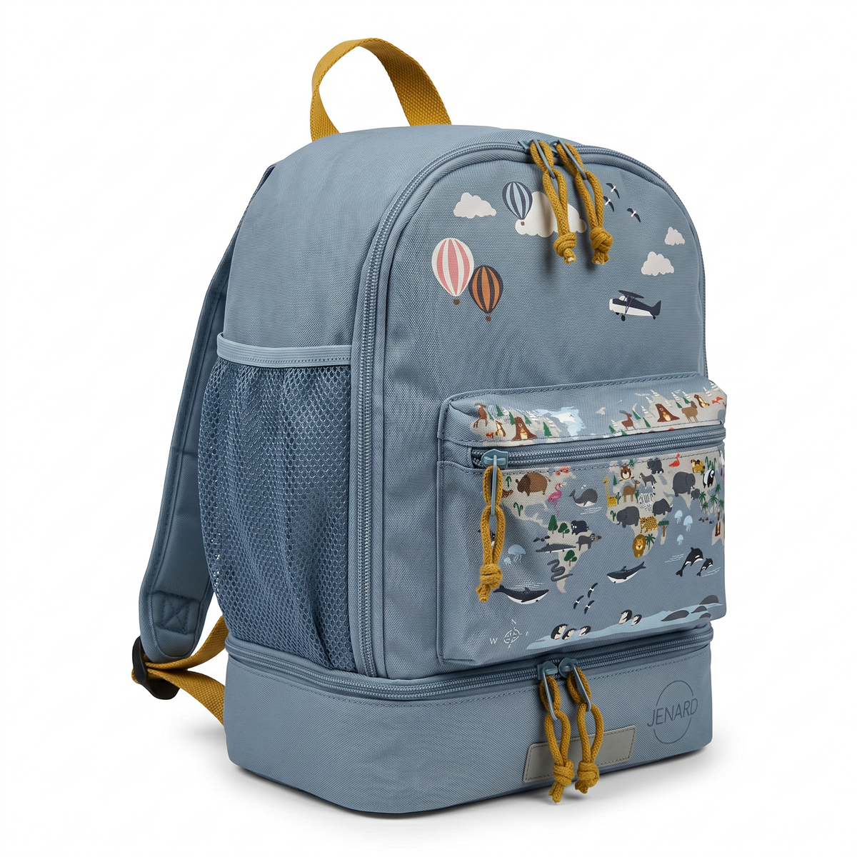 Lunchbox Komplettset mit Rucksack, Brotdose & Trinkflasche