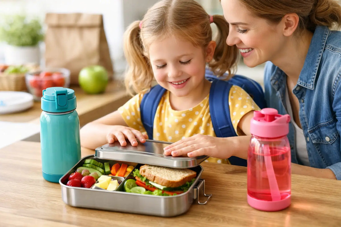 Checkliste Schulstart: Brotdose & Trinkflasche