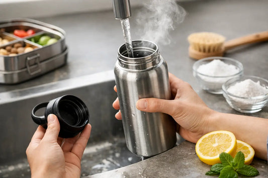 Wie Sie Ihre Trinkflasche geruchsfrei halten