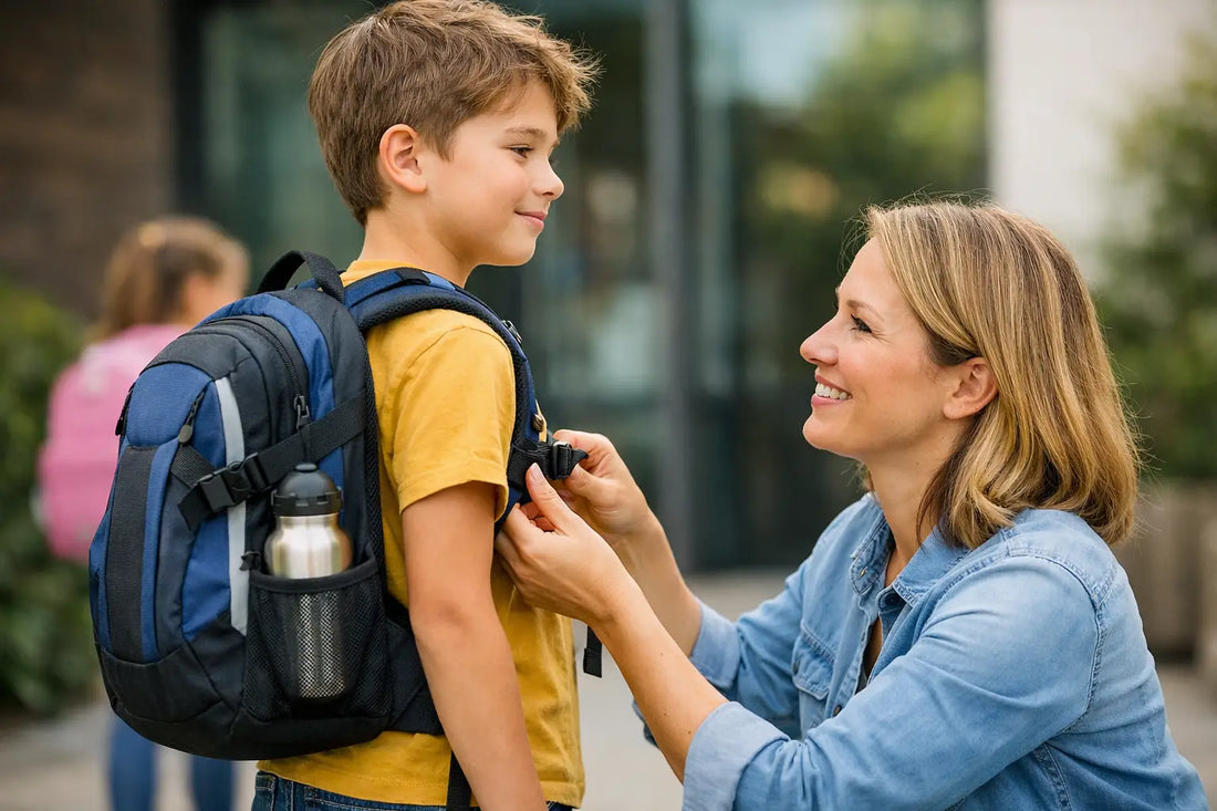 Schulrucksack ergonomisch einstellen: So geht’s