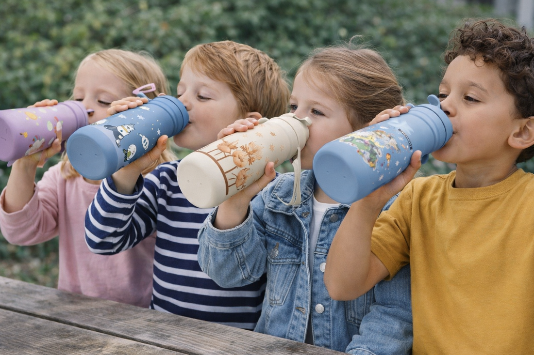 Trinkflasche für Kohlensäure für Kinder richtig wählen