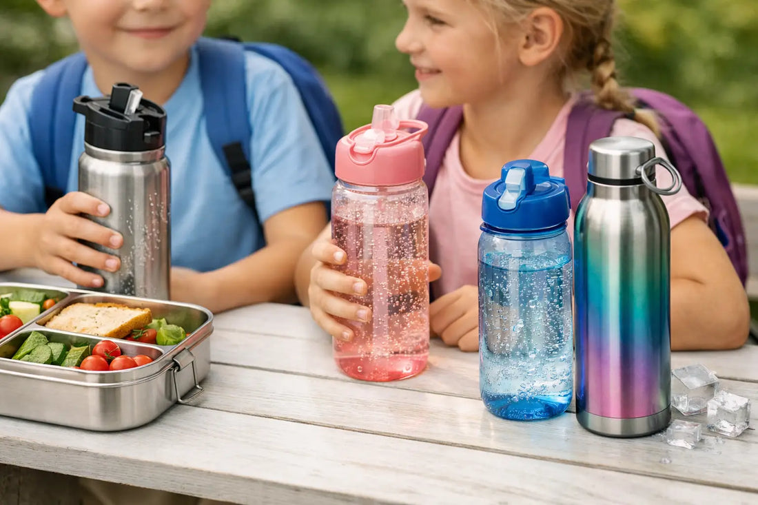 Trinkflasche für Kohlensäure für Kinder richtig wählen