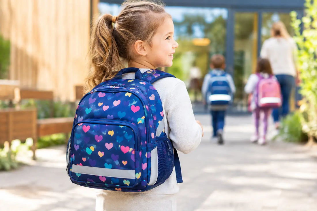 Kinderrucksack mit Reflektoren für den Kindergarten