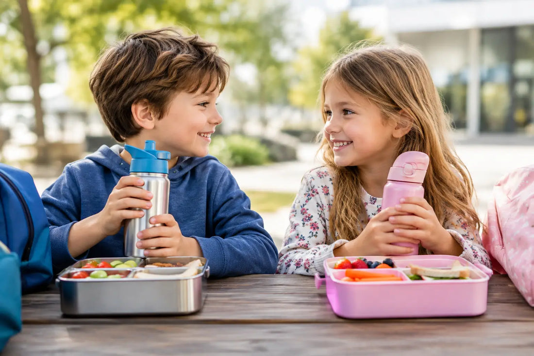 Isolierflasche oder Kunststoffflasche für Kinder?