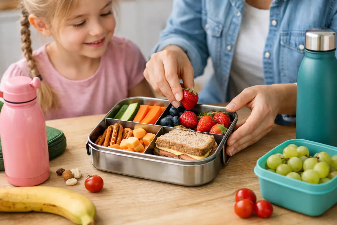 Brotdose mit Unterteilung für Kinder