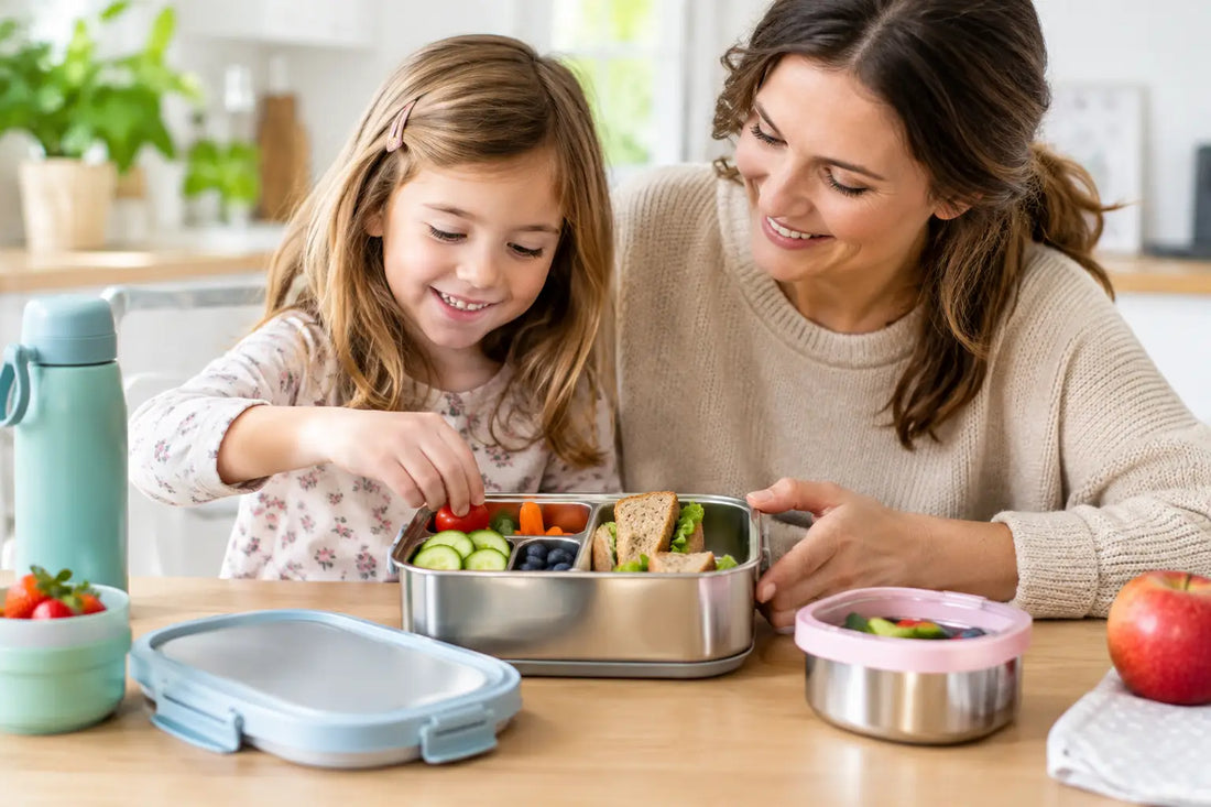 Vermischte Snacks in der Brotdose vermeiden