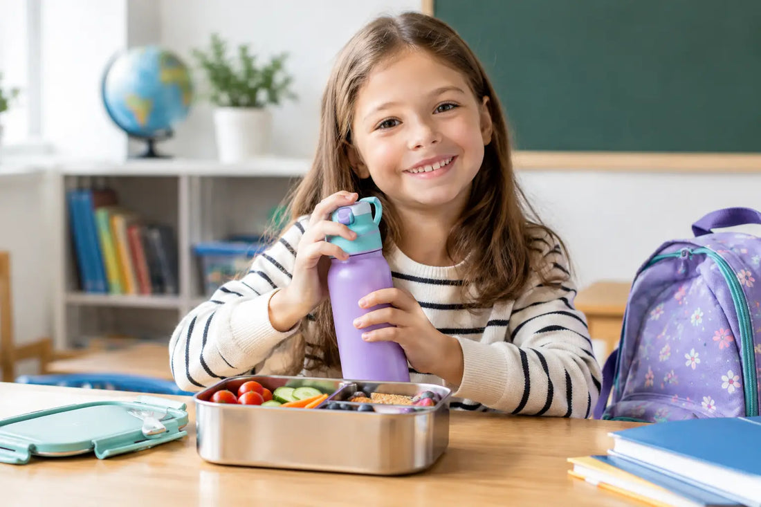 Kinderflaschen für Schule testen und wählen