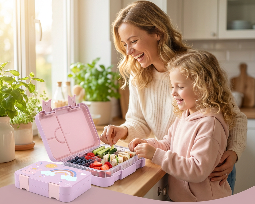 Jenard® lunch box, bento box, lunch box, snack box for children