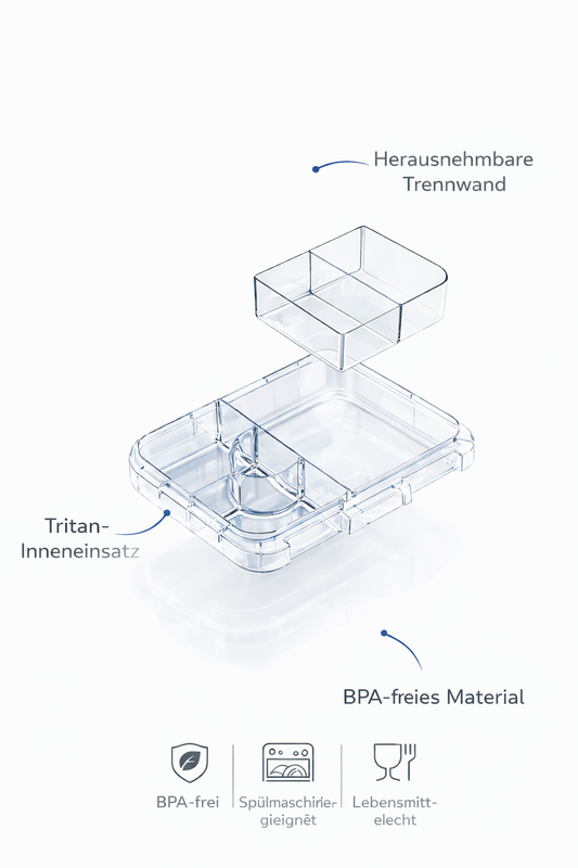 Spare part inlay for JENARD lunch box