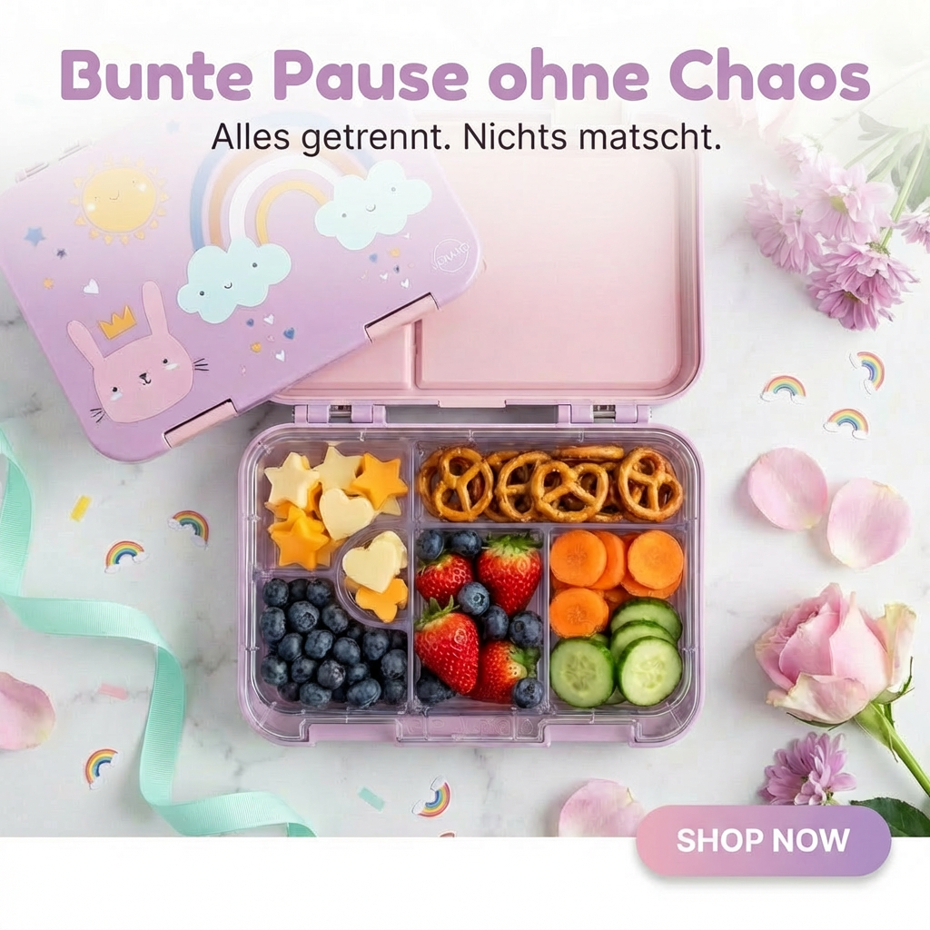 Jenard® lunch box, bento box, lunch box, snack box for children